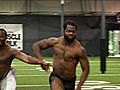 Reece challenges Groves to 40-yard dash