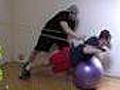 Prone Resistance Tube Stability Ball Shoulder Press Delts