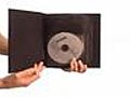 Small size CD DVD Storage Organizer binder for 24 CD/DVD&#039;s
