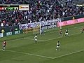 Braun rounds the &#039;keeper,  but can’t find net