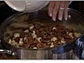 Preparing Holiday Caramel Popcorn Ingredients