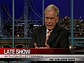 Letterman apologizes to Palin