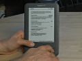 How do I use the Amazon Kindle - Using the settings menu