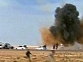 Gadhafi Launches Air Strike