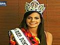 Miss República Dominicana se defendió