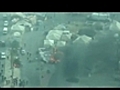Bahrain Police Breaking Cars Pearl Square 16.03.2011