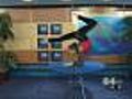 Contortionist From Genghis Khan Exhibit Performs