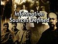 12 Information Sources Defined,  12 of 26