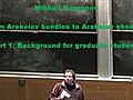 Mikhail Kapranov-Introductory lecture