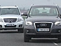 Comparatif Audi Q5 3.0 TDI / Mercedes GLK 320 CDI