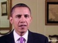 Obama’s weekly address - October 30