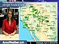 Thunderstorms continues overnight: Rockies to Texas