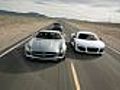 Comparison: Mercedes-Benz SLS vs Audi R8 5.2 V10 vs Porsche 911 Turbo Video