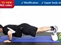 HFX Home Fitness How To - Push up using a foam roller for full body strength,  1 set, 10 reps