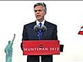 Jon Huntsman Announces Presidential Run