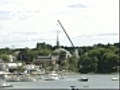 Church steeple in Maine returns to its rightful perch