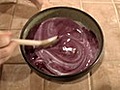 How to Make Homemade Frozen Blueberry Yogurt