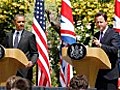 David Cameron and Barack Obama vow no let-up in Libya