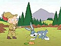 Family Guy Shooting Bugs Bunny Cartoon