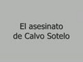 ASESINATO DE CALVO SOTELO