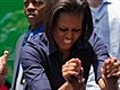 Michelle Obama Visits Haiti