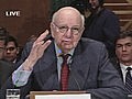 Paul Volcker on on Bank Reform