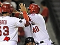 Hunter,  Lackey Lead Angels Past Red Sox