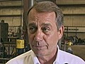 House Speaker John Boehner Weighs in on Gas Prices