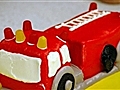 Howdini - How to Make a Fire Engine Cake