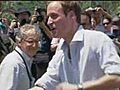Prince William visits Queensland