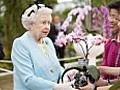 Chelsea Flower Show: Queen presented with rare orchid named in her honour