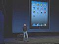 Steve Jobs Unveils Apple’s New iPad