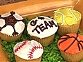 Howdini - How to Decorate Sports Cupcakes