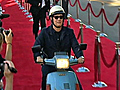 Hanks rides into LA for &#039;Larry Crowne&#039; premiere