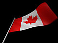 Canada Flag Stock Footage