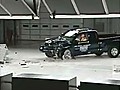 2010 Toyota Tacoma IIHS Frontal Crash Test