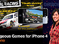 Gorgeous Games for iPhone 4’s Retina Screen! Osmos and Real Racing