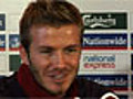 David Beckham Press Conference