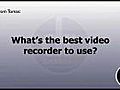 How to Record Web Videos