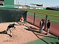 Nathan Jones in the bullpen for the White Sox