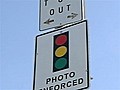 Traffic cameras have drivers seeing red
