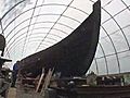 Viking ship preservation underway in Geneva,  Ill.