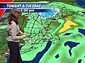 10/12/09: NECN weather forecast,  noon