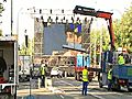 La Cibeles se prepara para celebrar el Mundial