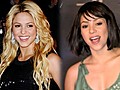 Shakira Stuns as a Brunette