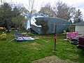 Old Water Tower Falls In Ontario County Backyard