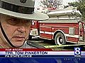 State Police Official Talks About Blaze