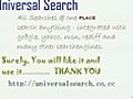 Universal Search