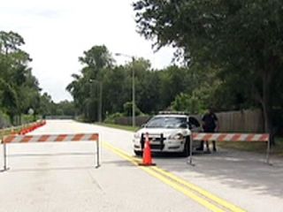 Caylee Memorial Road Closed by Police