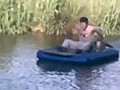 Leaf Blower Boat